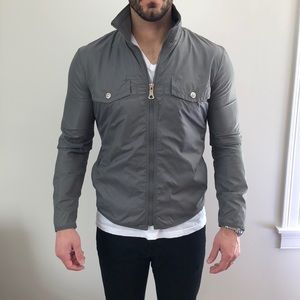 Zara windbreaker grey